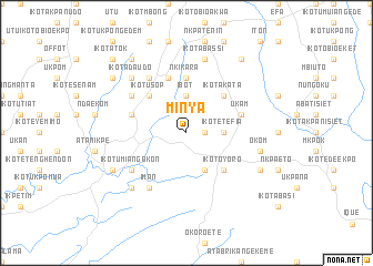 map of Minya