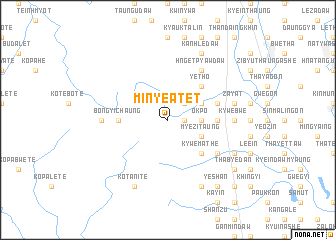 map of Minye-atet