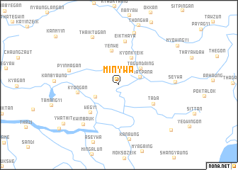 map of Minywa