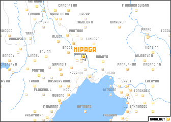 map of Mipaga