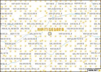 map of Mipitigedara