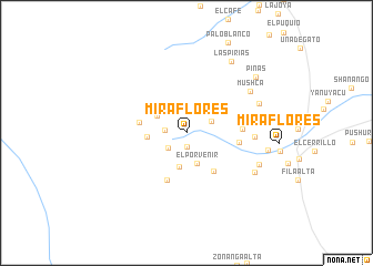 map of Miraflores