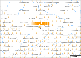 map of Miraflores