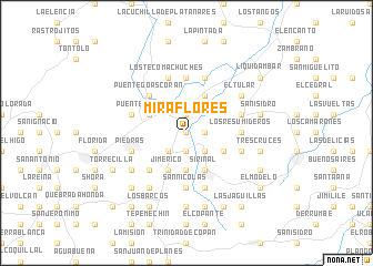 map of Miraflores