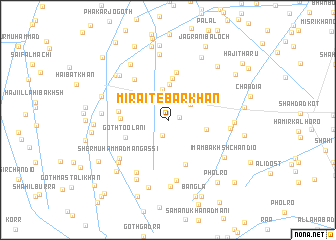 map of Mīr Aitebār Khān