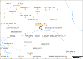 map of Mīrājal