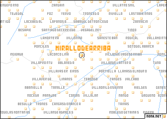 map of Mirallo de Arriba