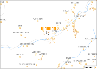 map of Miramar