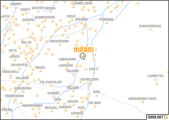 map of Mīrāni