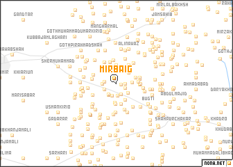 map of Mīr Baig