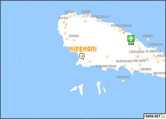 map of Mirémani