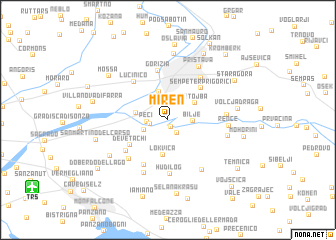 map of Miren