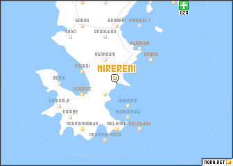 map of Mirereni