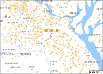 map of Mīr Galam