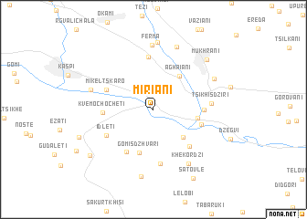 map of Miriani