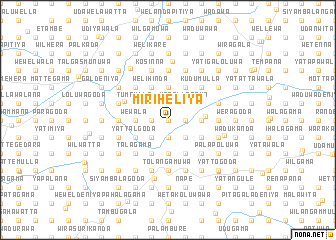 map of Miriheliya