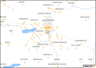 map of Miri