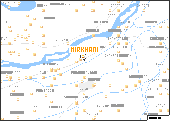 map of Mīr Khāni