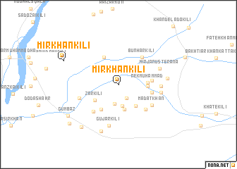 map of Mīr Khān Kili