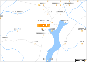 map of Mirkilin