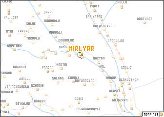 map of Mirlyar