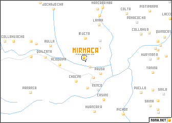 map of Mirmaca