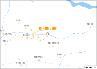 map of Mīr Machhi