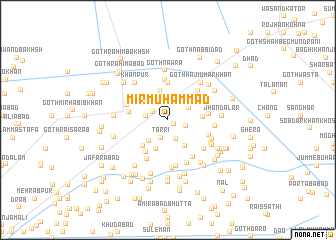 map of Mīr Muhammad