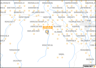 map of Mīrnā