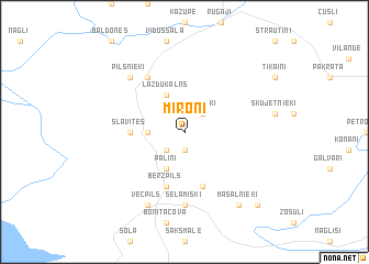 map of Mironi
