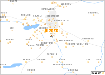 map of Mīrozai