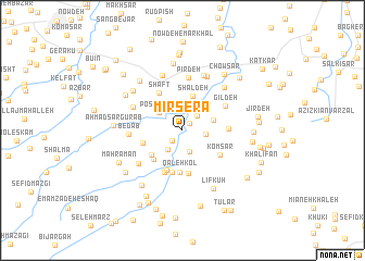 map of Mīrserā