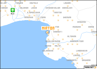 map of Mírton