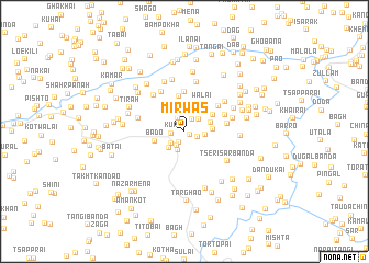 map of Mīrwas
