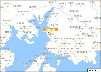 map of Miryong