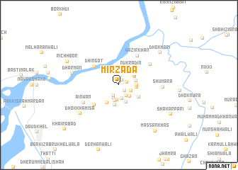 map of Mīrzāda