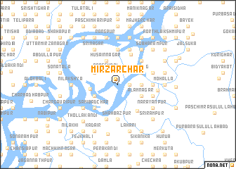map of Mirzārchar