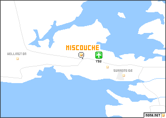 map of Miscouche