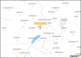 map of Misgwag