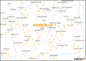 map of Míshacallo