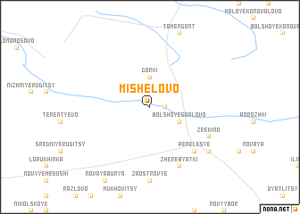 map of Mishelovo