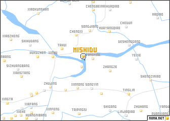 map of Mishidu