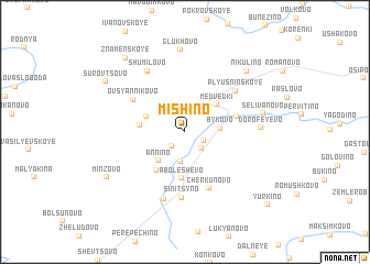 map of Mishino