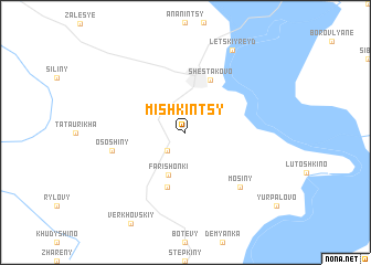 map of Mishkintsy