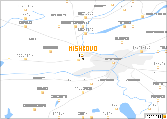 map of Mishkovo