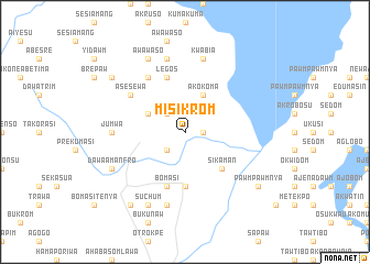 map of Misikrom