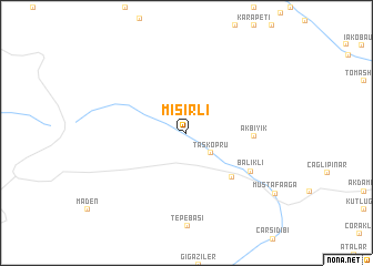 map of Mısırlı