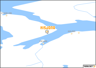 map of Misjona