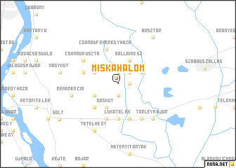 map of Miskahalom