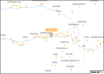 map of Misori